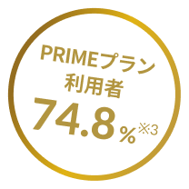PRIMEプラン利用者バッジ