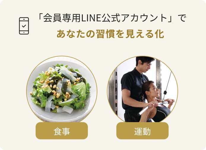 「会員専用LINE公式アカウント」であなたの習慣を見える化