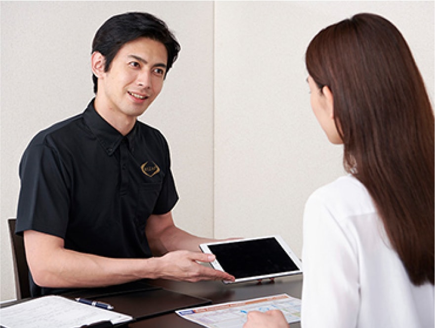 トレーニング中の悩みや不安を解消。『定期カウンセリング』